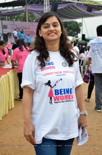 Being Women World Largest Facial Yoga Class