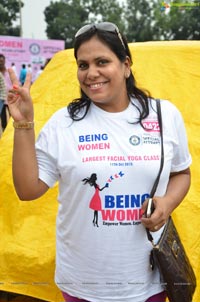 Being Women World Largest Facial Yoga Class