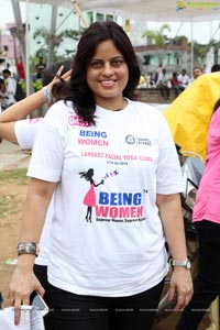 Being Women World Largest Facial Yoga Class