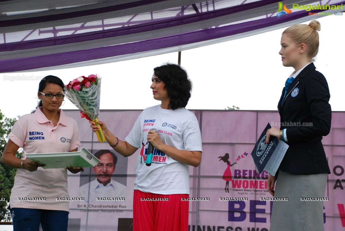 Being Women Ruchika Sharma enters Guinness World Record and creates History of India for Largest Facial Yoga Class