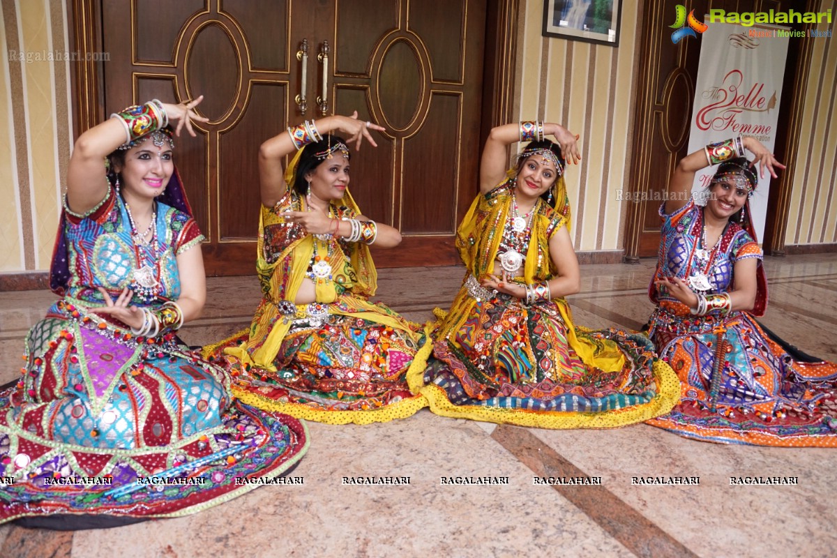 The Belle Femme Organisation - Garba Dandiya Raas at Ala Liberty, Hyderabad