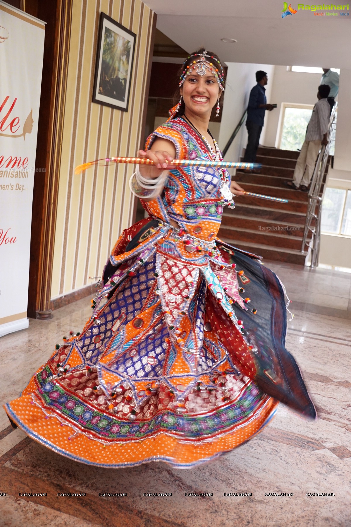 The Belle Femme Organisation - Garba Dandiya Raas at Ala Liberty, Hyderabad