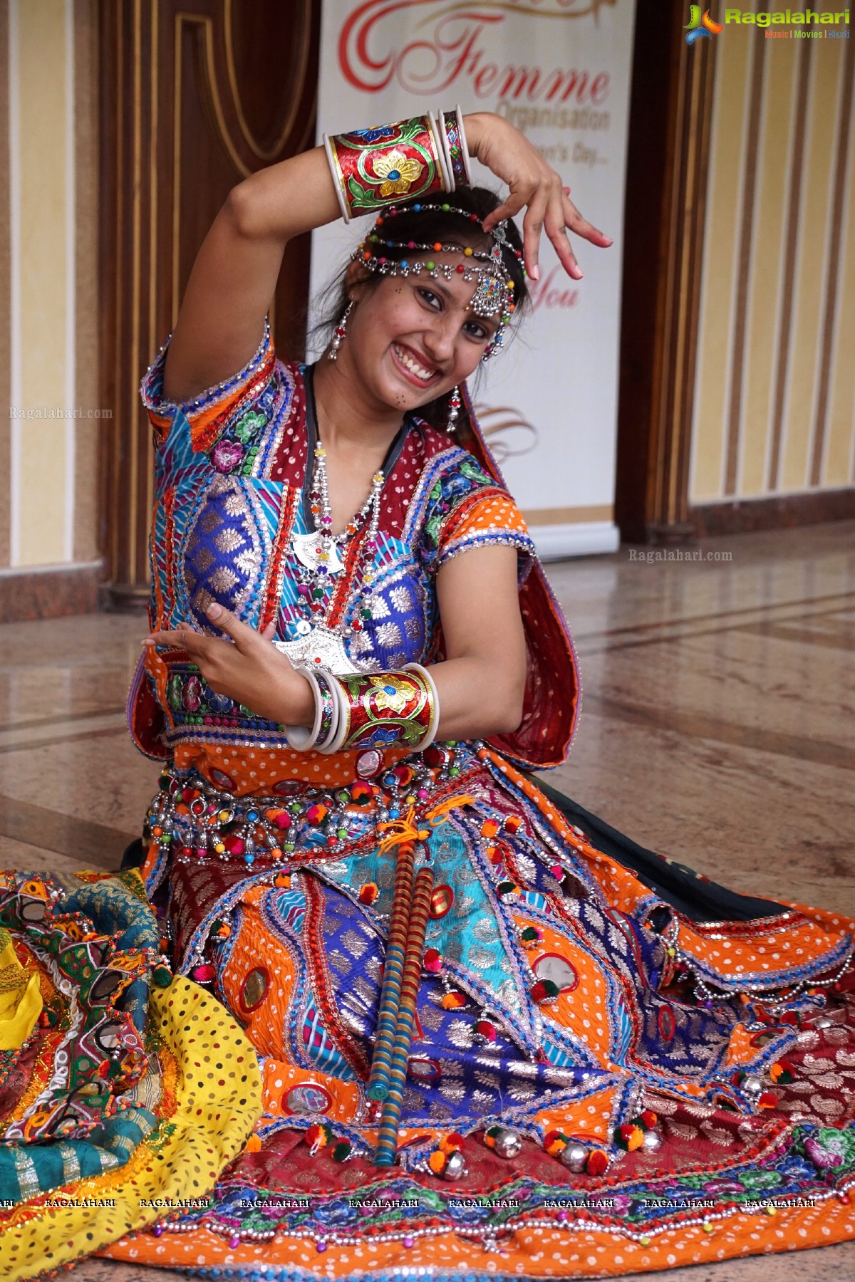 The Belle Femme Organisation - Garba Dandiya Raas at Ala Liberty, Hyderabad