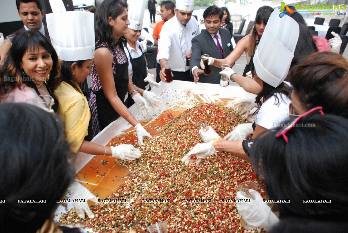 Cake Mixing Ceremony at Aqua, The Park Hyderabad 