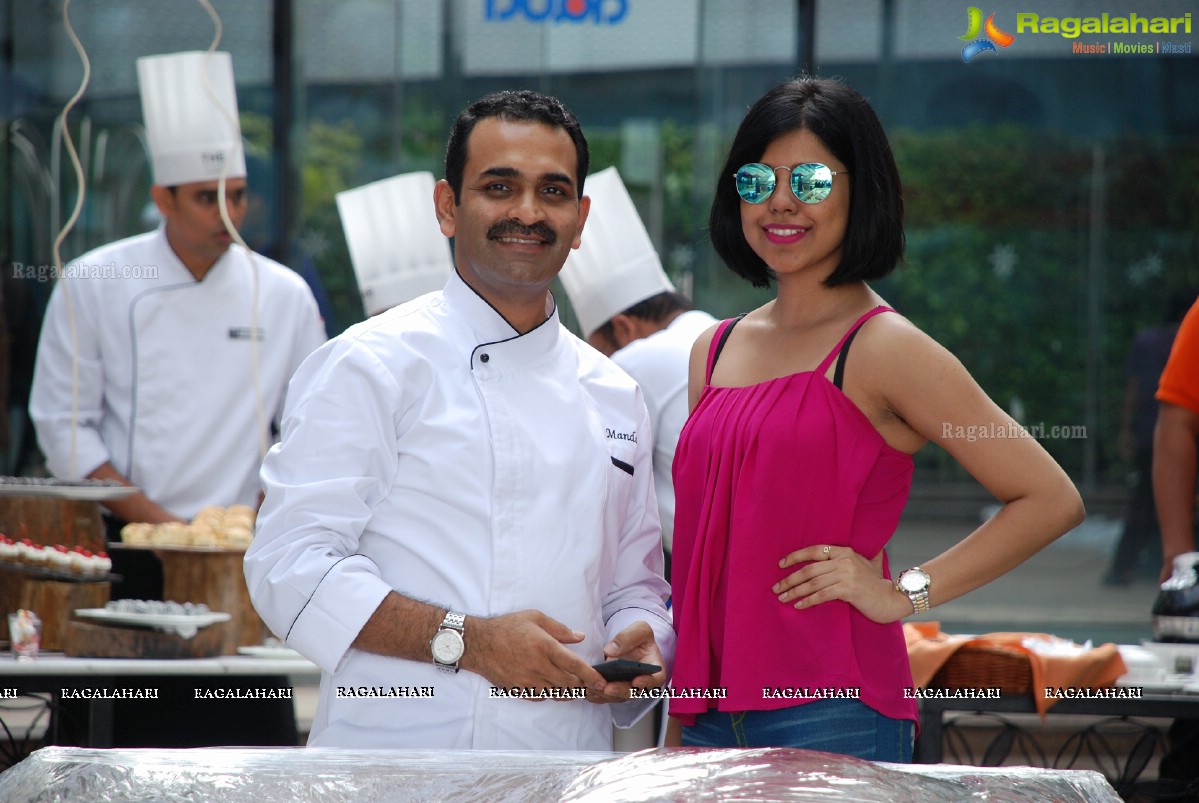 Cake Mixing Ceremony at Aqua, The Park Hyderabad 