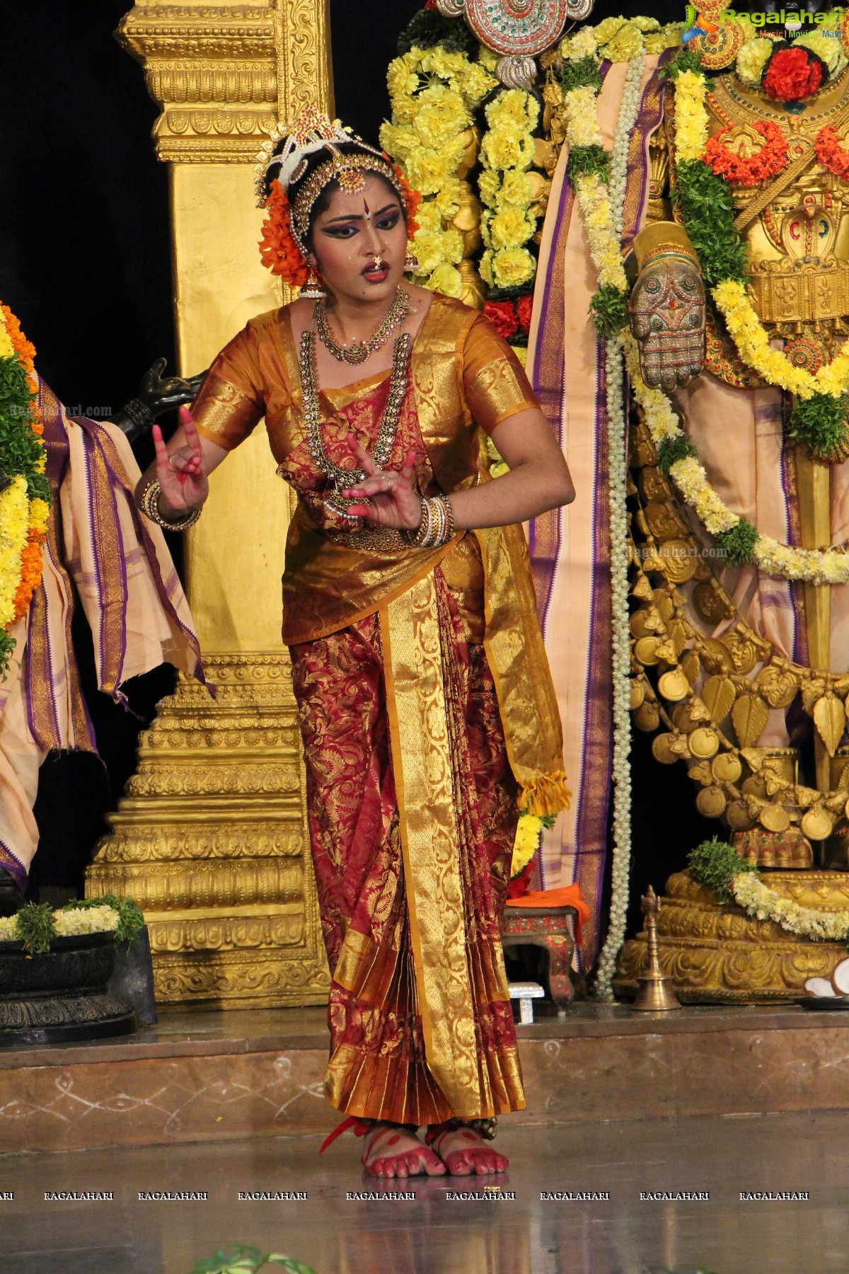 Kuchipudi Dance Performance by Chinmayi Mungara at Annamacharya Bhavana Vahini, Annamayyapuram, Hyderabad