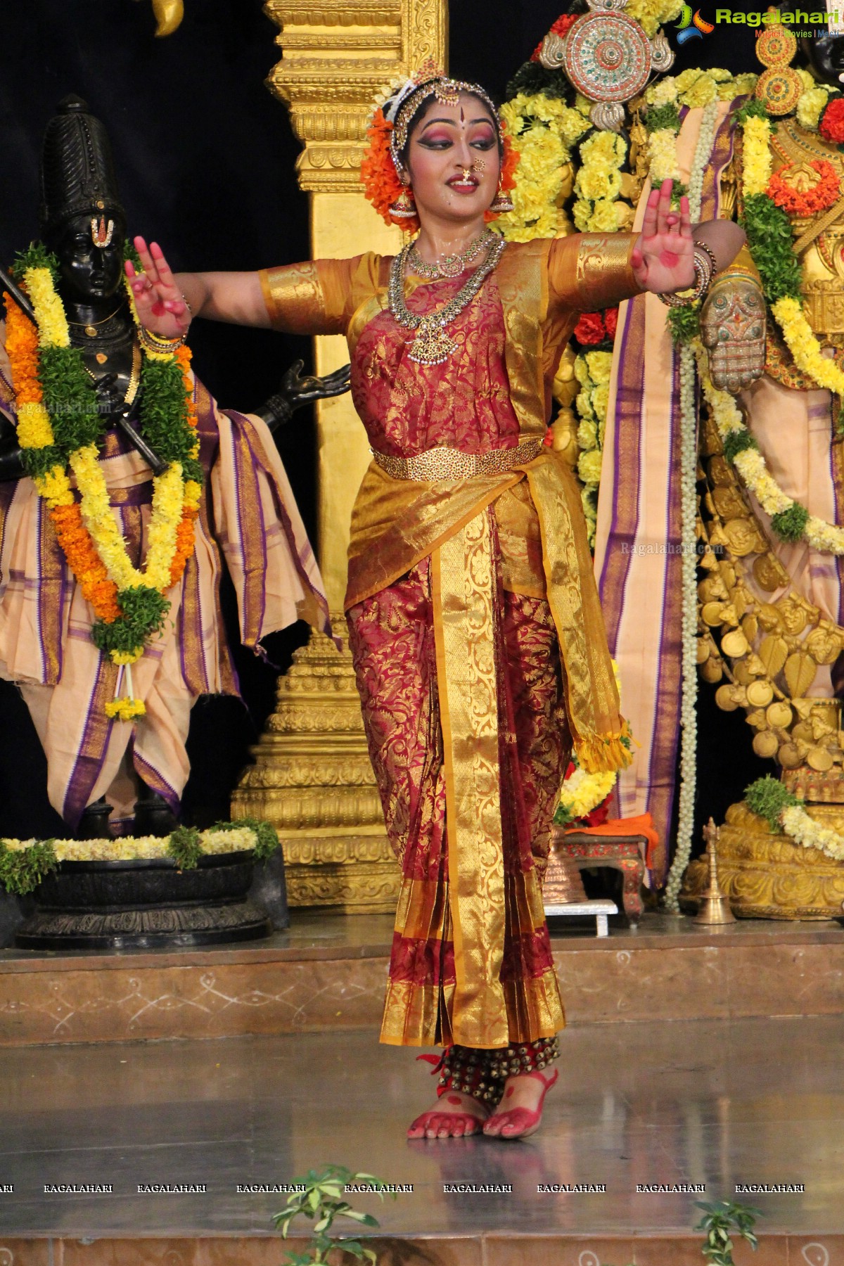 Kuchipudi Dance Performance by Chinmayi Mungara at Annamacharya Bhavana Vahini, Annamayyapuram, Hyderabad