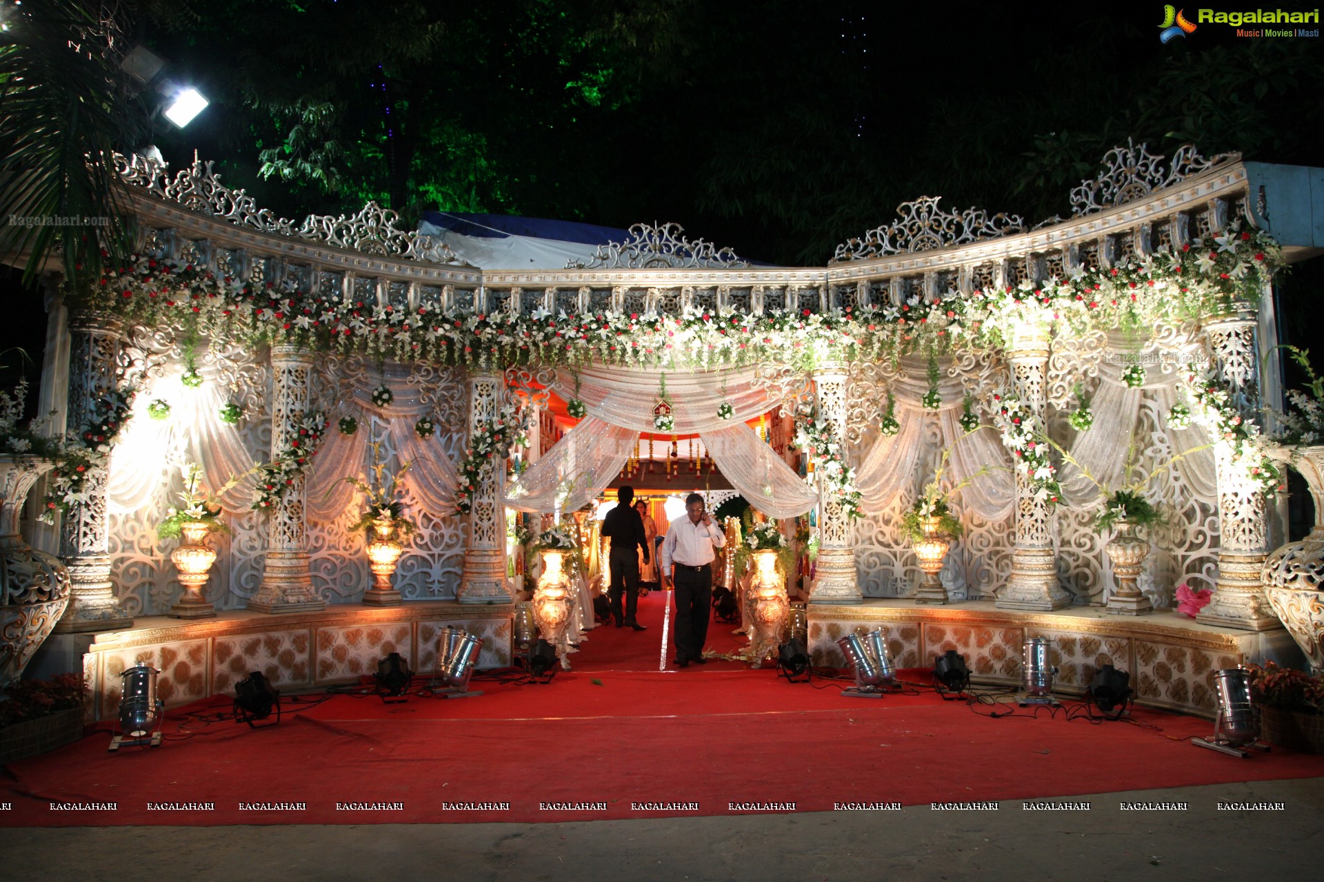 Wedding Ceremony of Chunki and Anand at Dreamland Gardens, Hyderabad