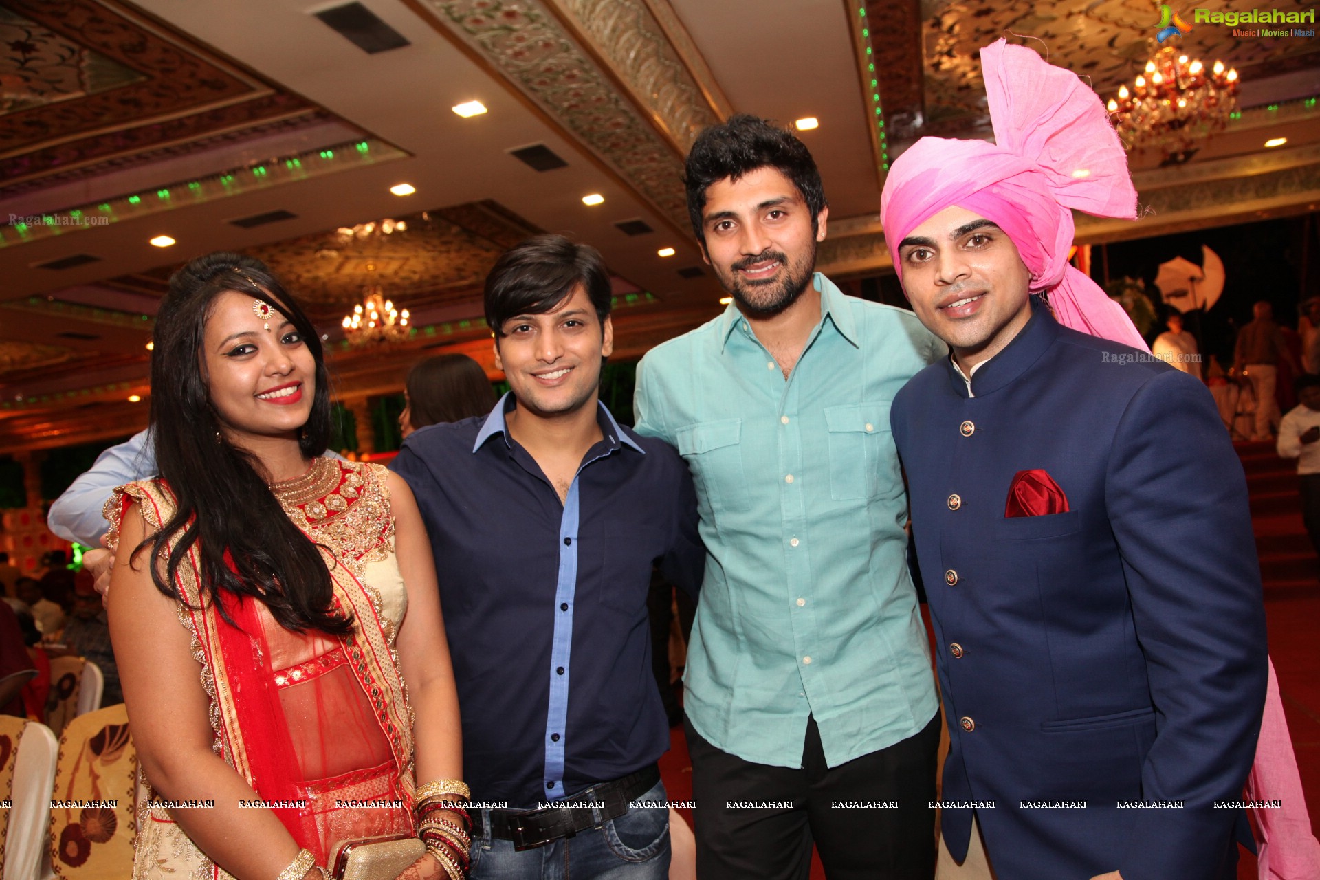 Wedding Ceremony of Chunki and Anand at Dreamland Gardens, Hyderabad