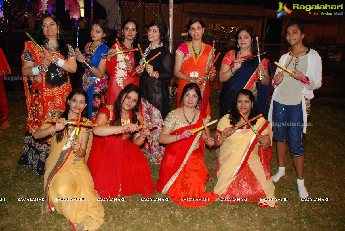 Coconut Event Dildar Dandiya 2015 (Day 5) at Shamshabad, Hyderabad