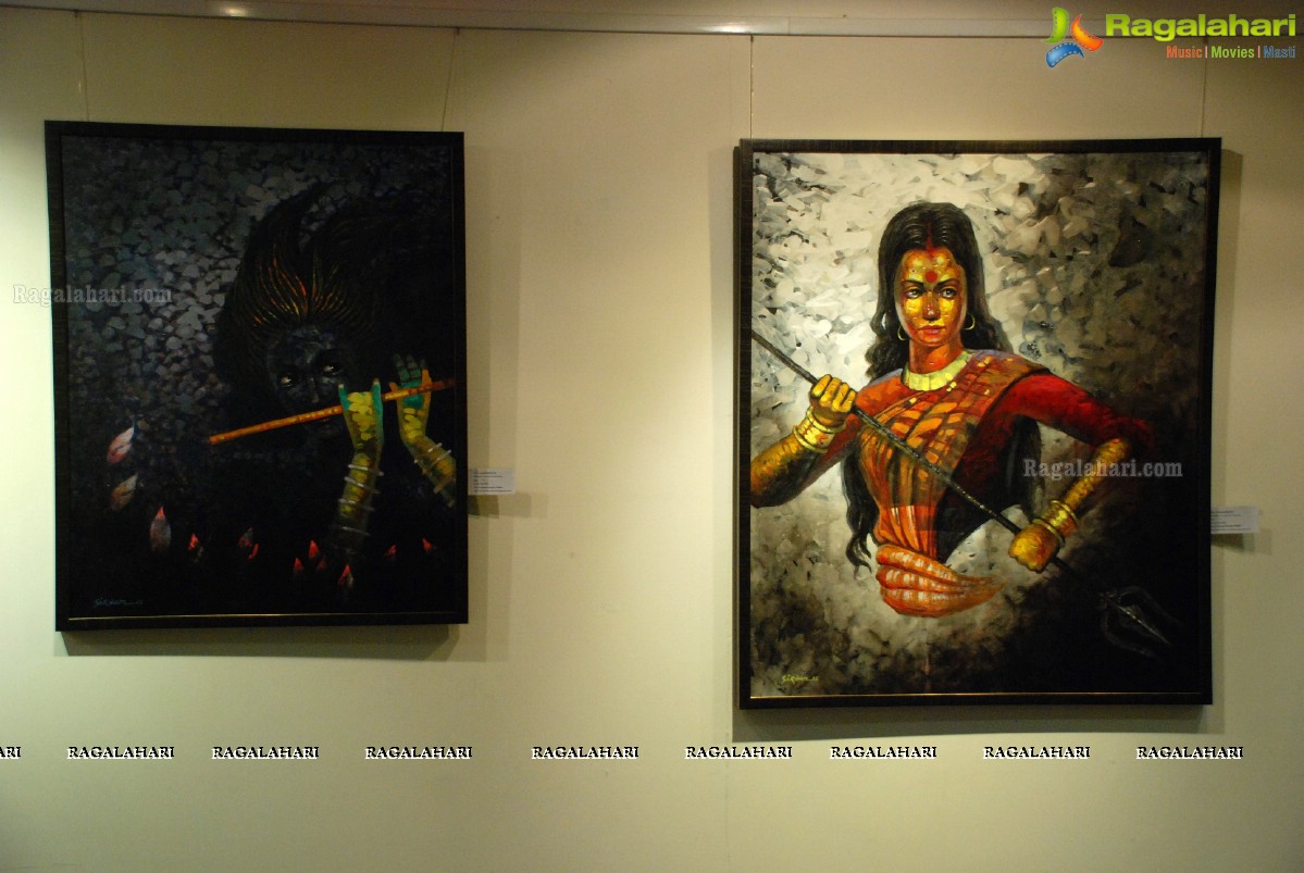 Colours of Bengal - Exhibition of Paintings and Sculpture at Muse Art Gallery, Hyderabad