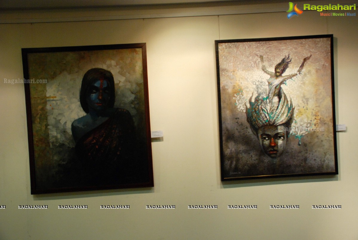 Colours of Bengal - Exhibition of Paintings and Sculpture at Muse Art Gallery, Hyderabad