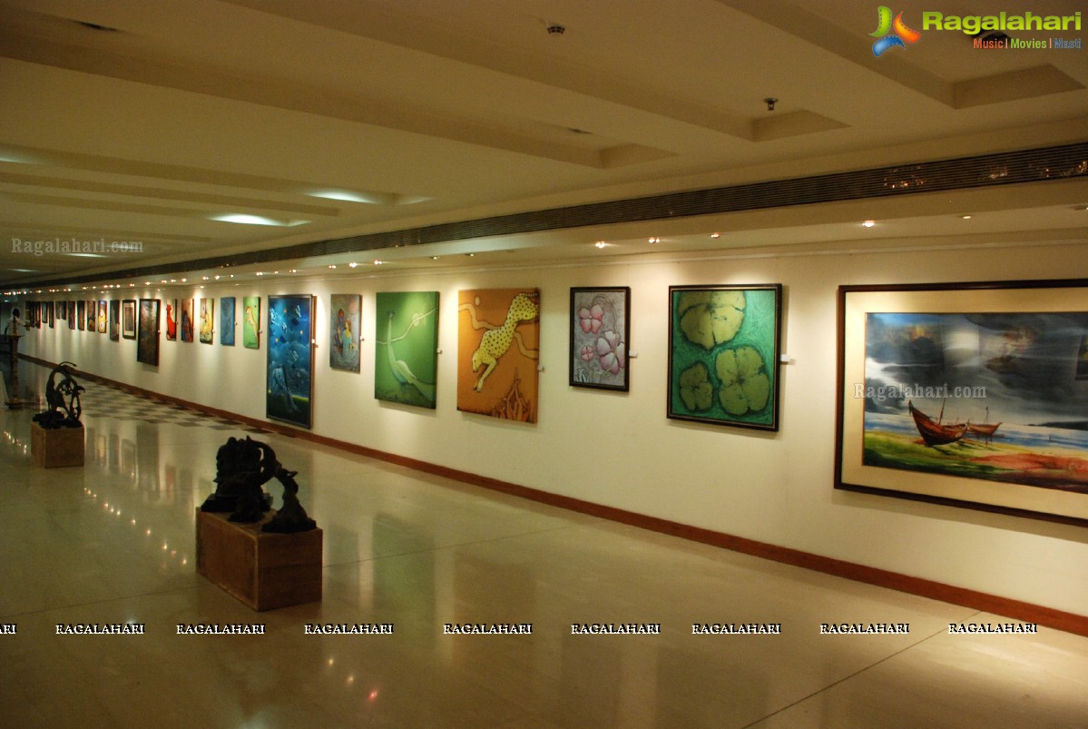 Colours of Bengal - Exhibition of Paintings and Sculpture at Muse Art Gallery, Hyderabad