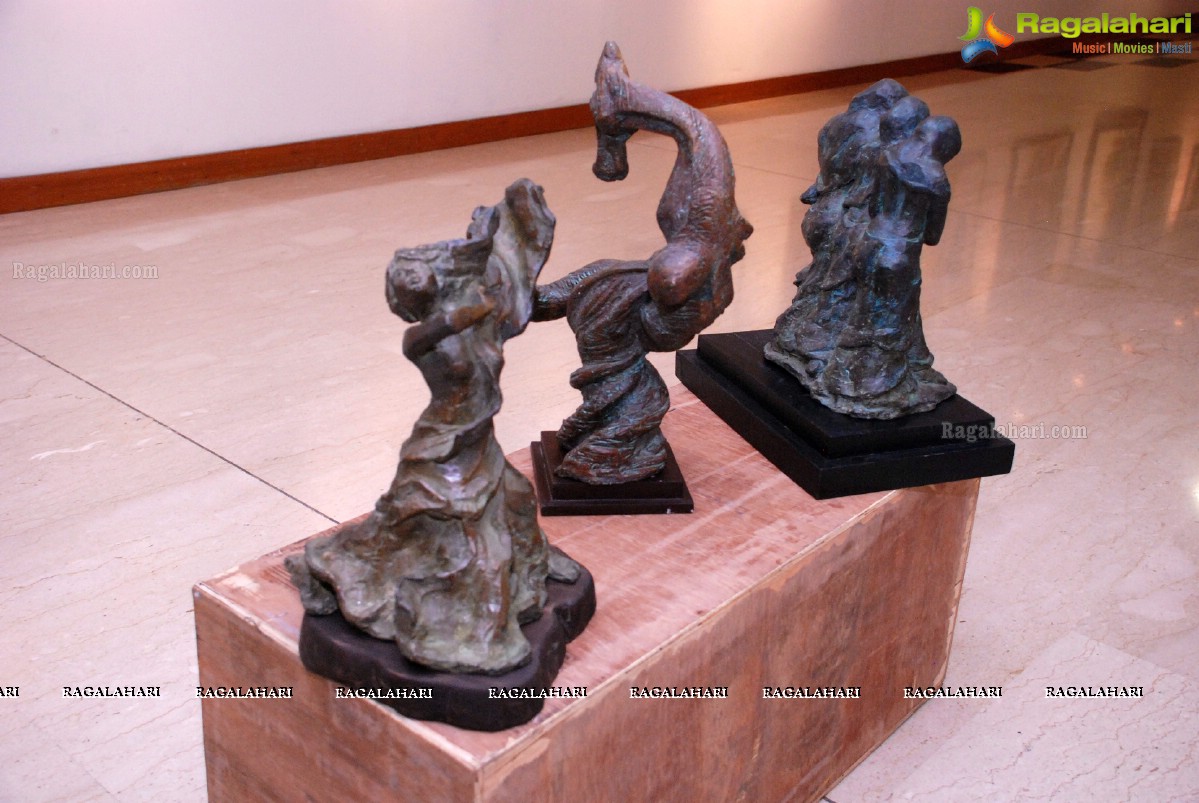 Colours of Bengal - Exhibition of Paintings and Sculpture at Muse Art Gallery, Hyderabad