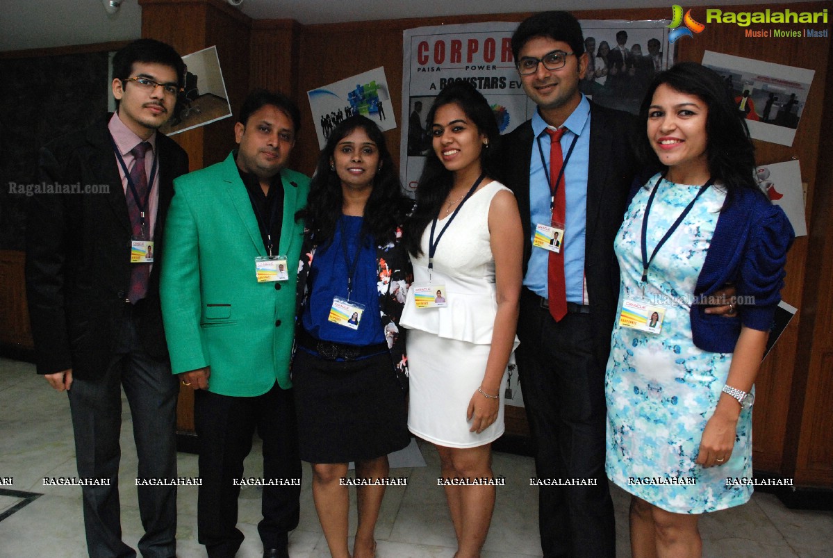 Corporate Theme - A Rockstars Event at Kagaz Bhavan, Hyderabad