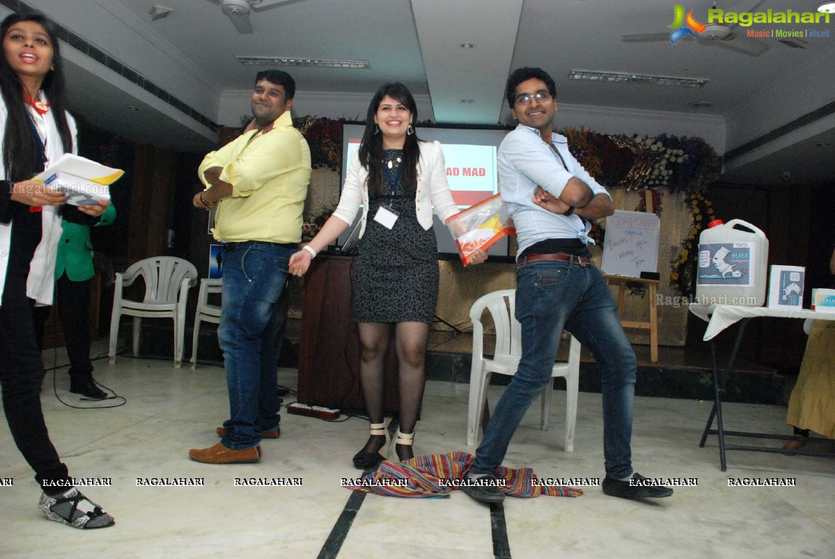 Corporate Theme - A Rockstars Event at Kagaz Bhavan, Hyderabad