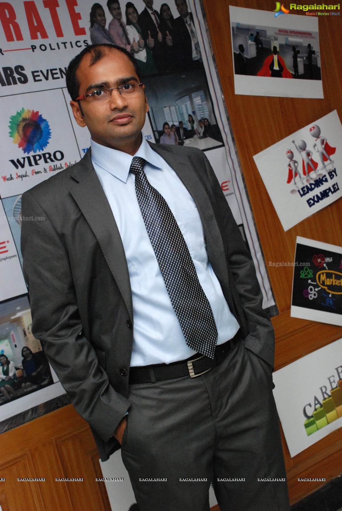 Corporate Theme - A Rockstars Event at Kagaz Bhavan, Hyderabad