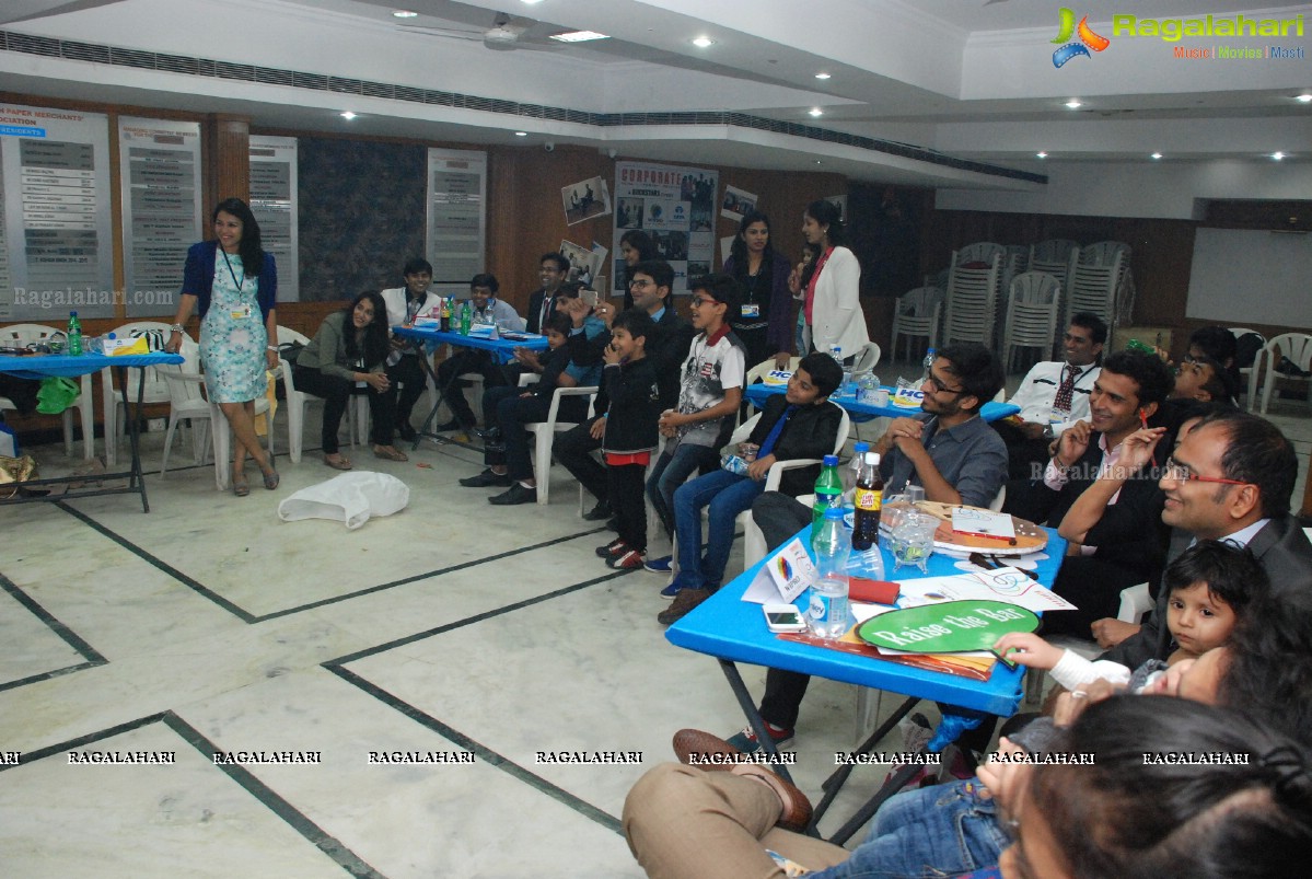 Corporate Theme - A Rockstars Event at Kagaz Bhavan, Hyderabad