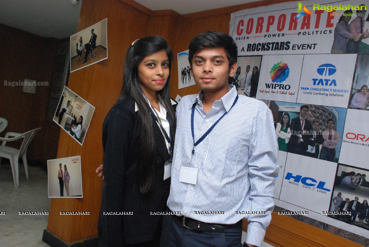 Corporate Theme - A Rockstars Event at Kagaz Bhavan, Hyderabad