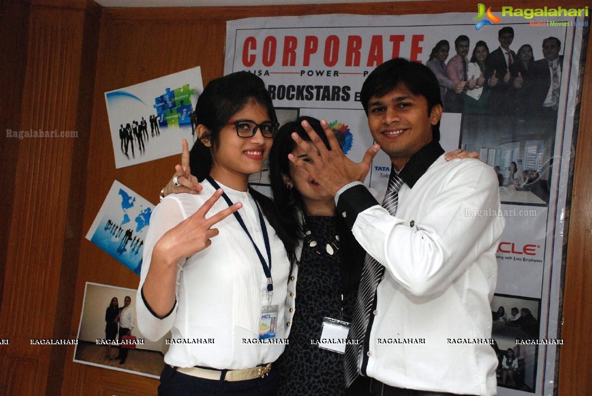 Corporate Theme - A Rockstars Event at Kagaz Bhavan, Hyderabad