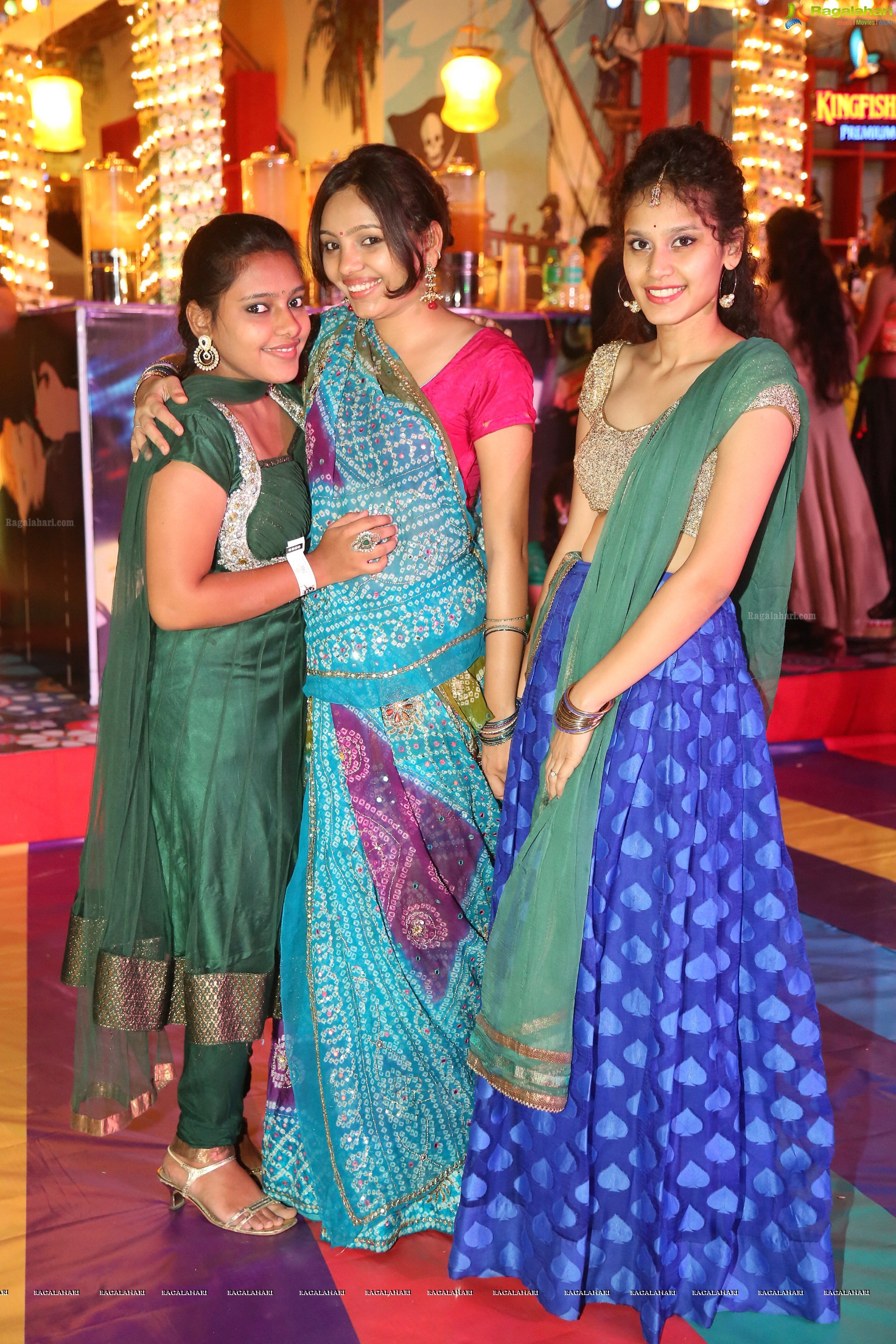 The Grand Dandiya Ball with Theme Fusion of Indian Culture & Pop Art at JRC Convention, Hyderabad