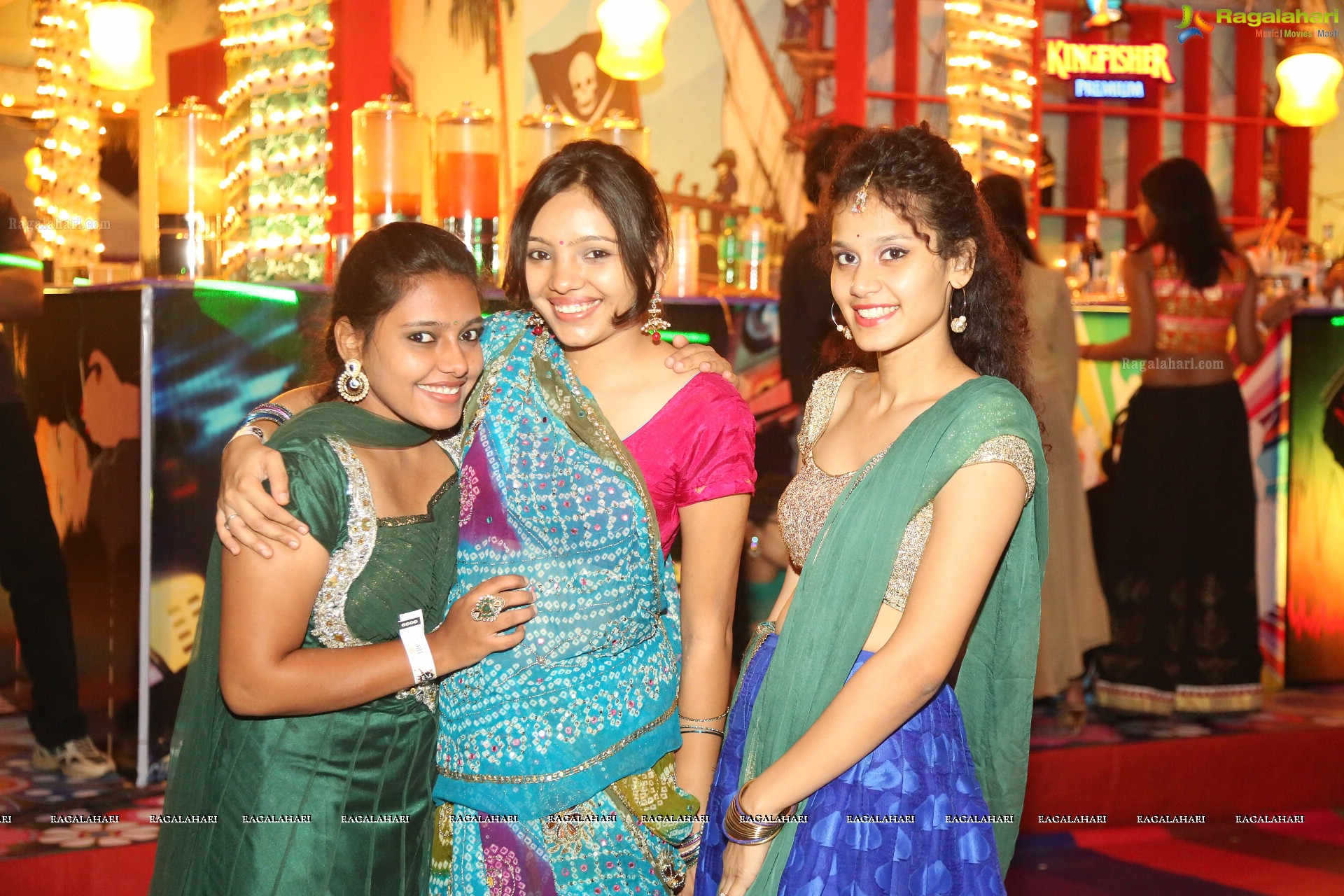 The Grand Dandiya Ball with Theme Fusion of Indian Culture & Pop Art at JRC Convention, Hyderabad