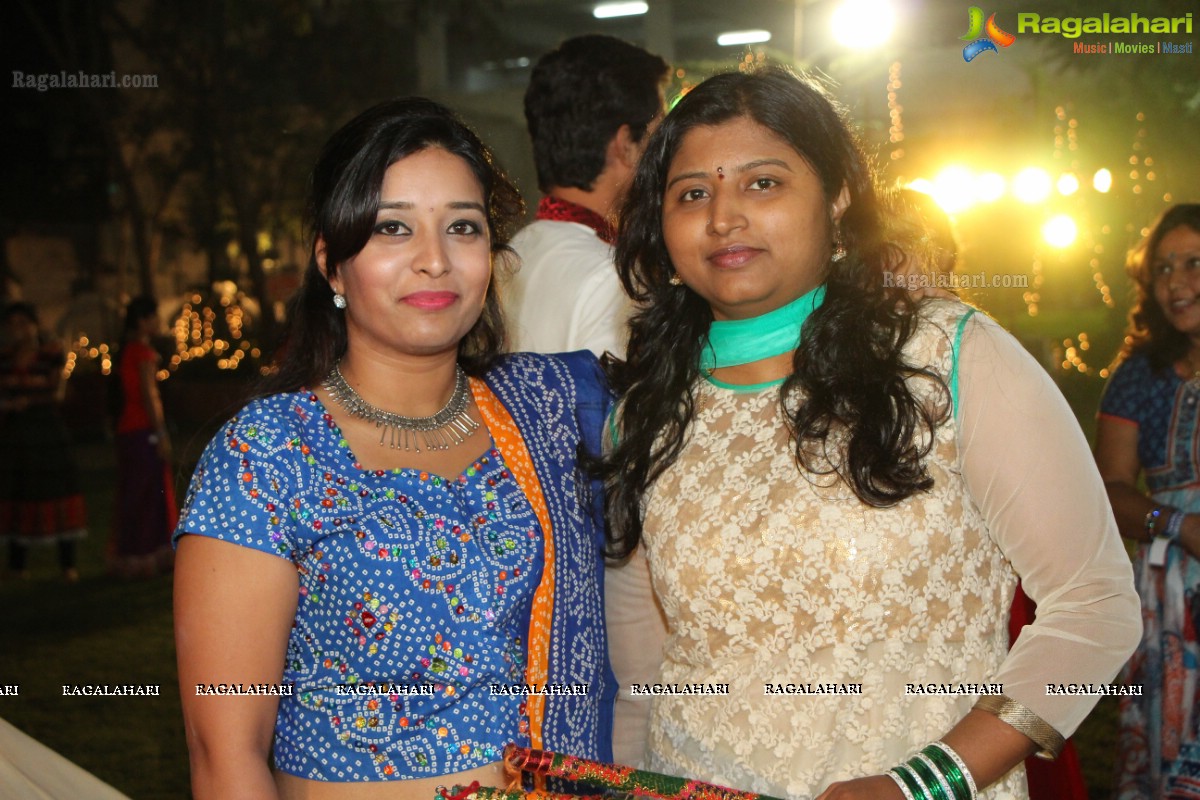 Dandiya Night with Actress Sanjjanaa at Noma Kalyana Vedika, Hyderabad