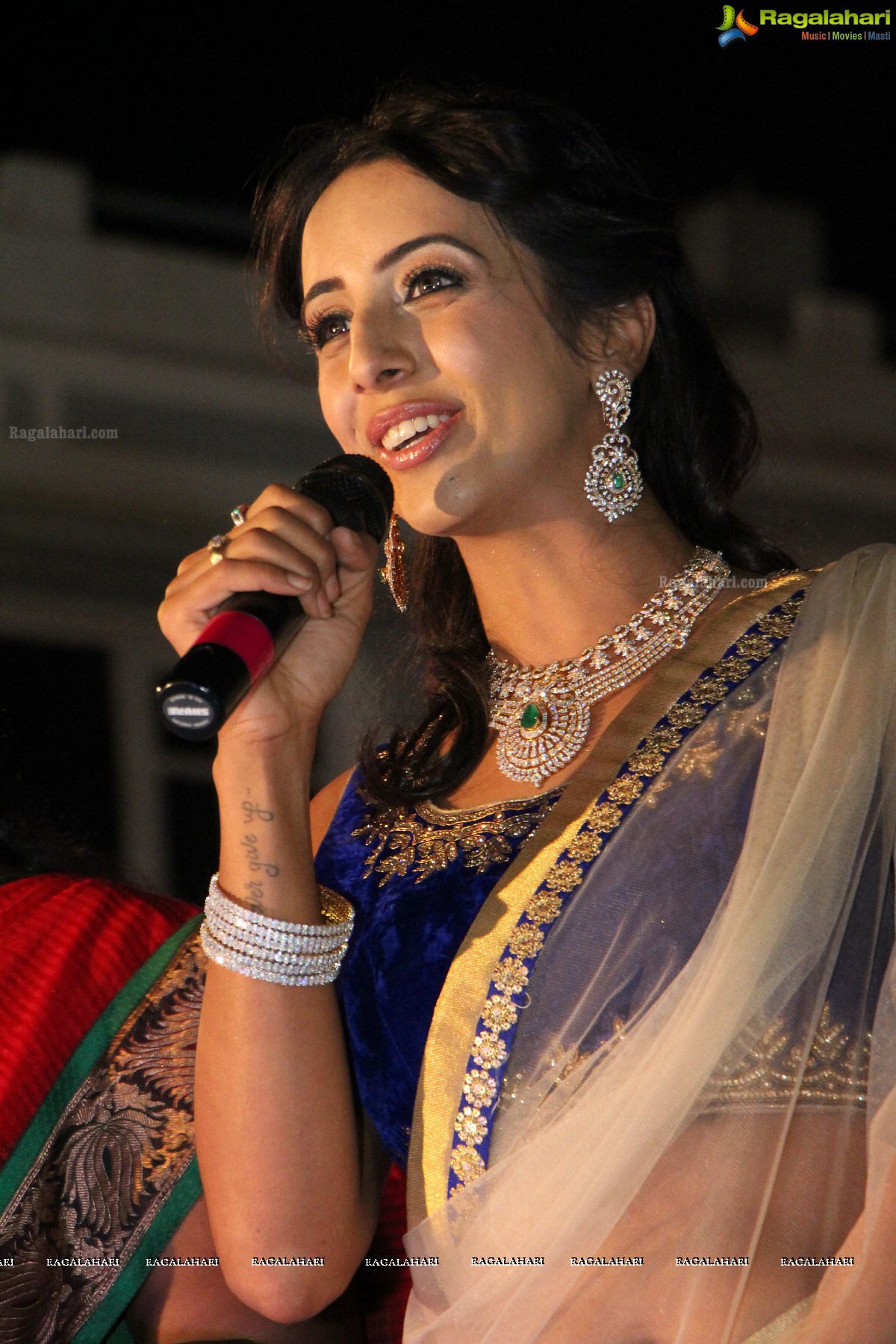 Dandiya Night with Actress Sanjjanaa at Noma Kalyana Vedika, Hyderabad