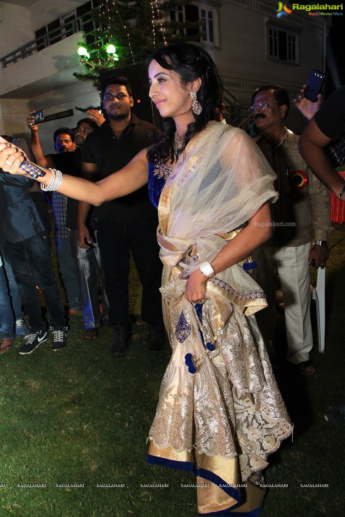 Dandiya Night with Actress Sanjjanaa at Noma Kalyana Vedika, Hyderabad