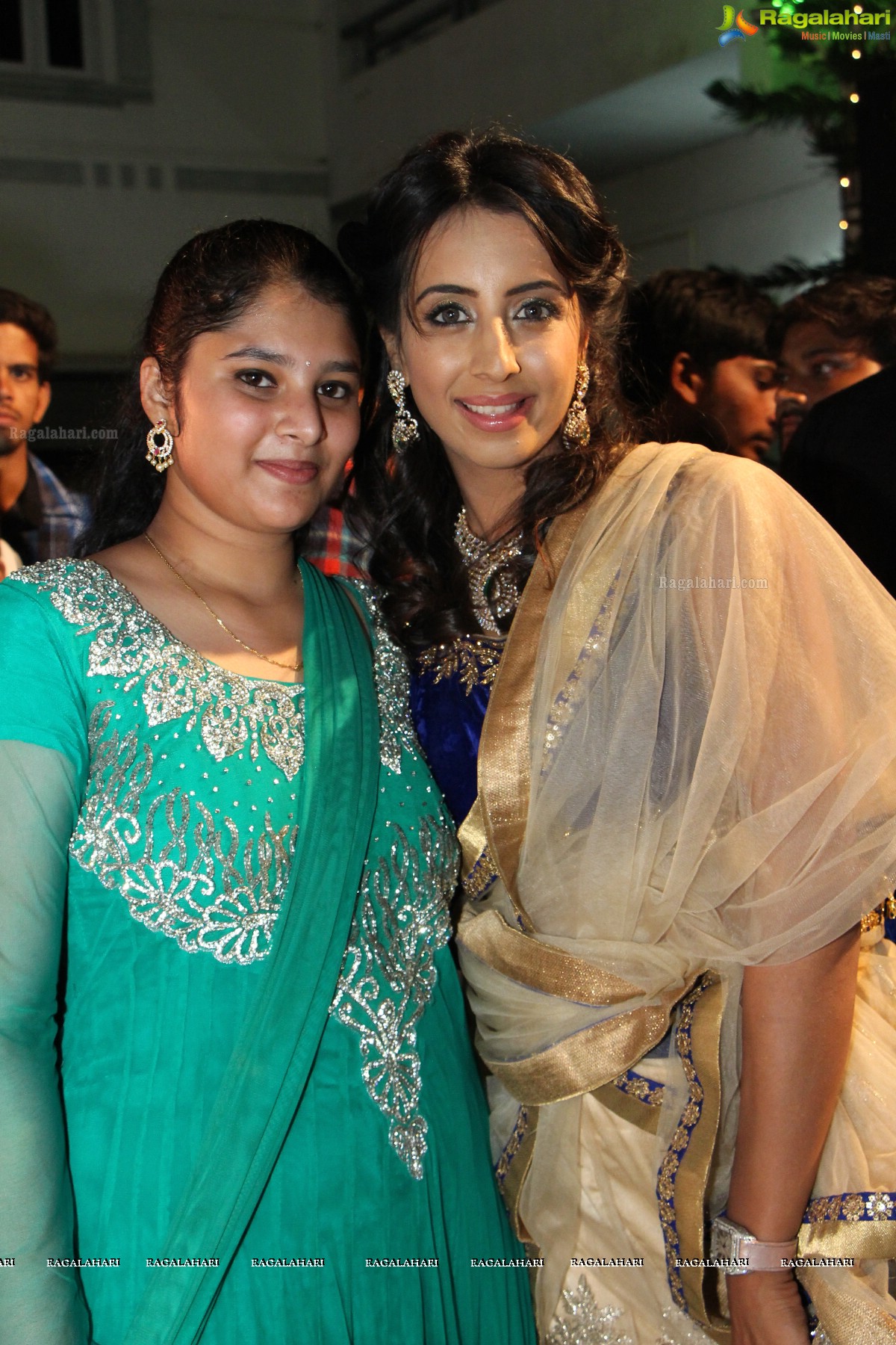 Dandiya Night with Actress Sanjjanaa at Noma Kalyana Vedika, Hyderabad