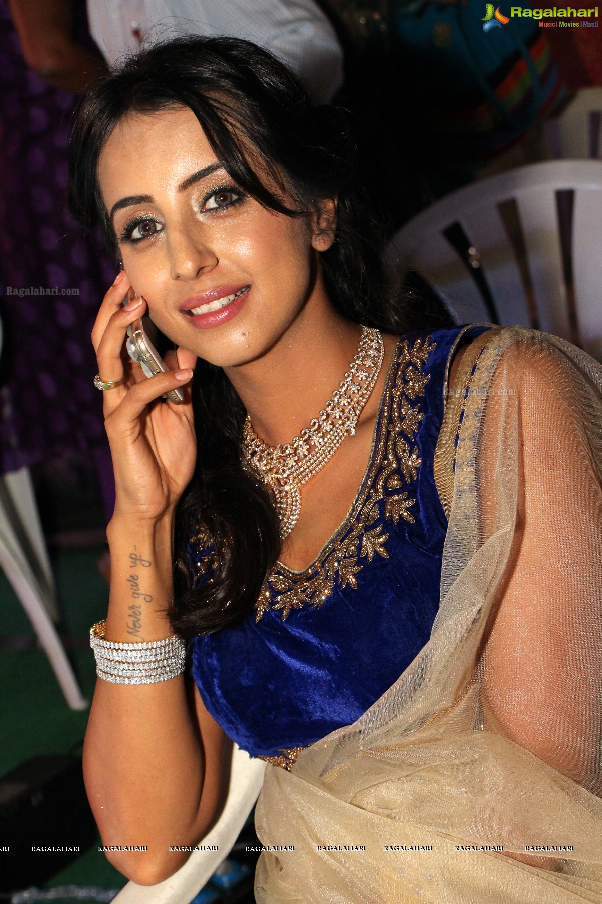 Dandiya Night with Actress Sanjjanaa at Noma Kalyana Vedika, Hyderabad