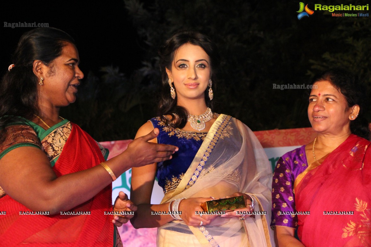 Dandiya Night with Actress Sanjjanaa at Noma Kalyana Vedika, Hyderabad