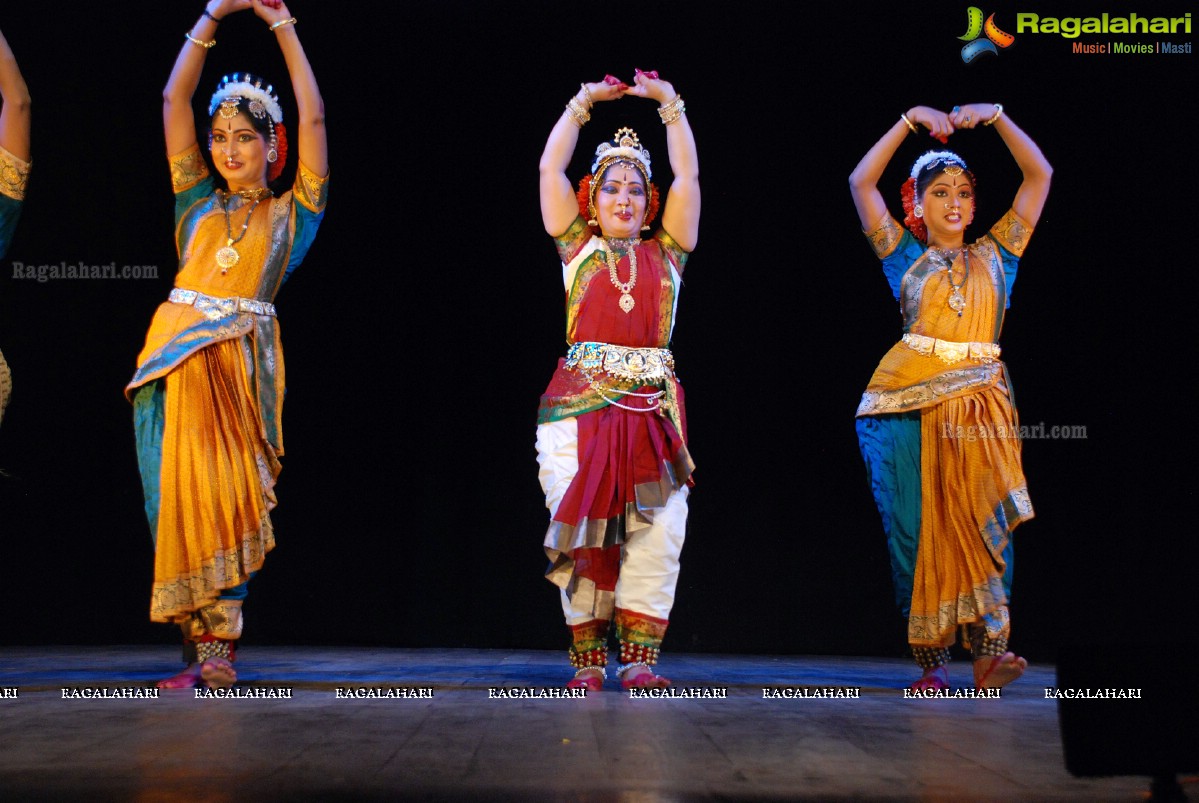 Desaraju Kiranmayi Kuchipudi Dance Performance at Ravindra Bharathi, Hyderabad