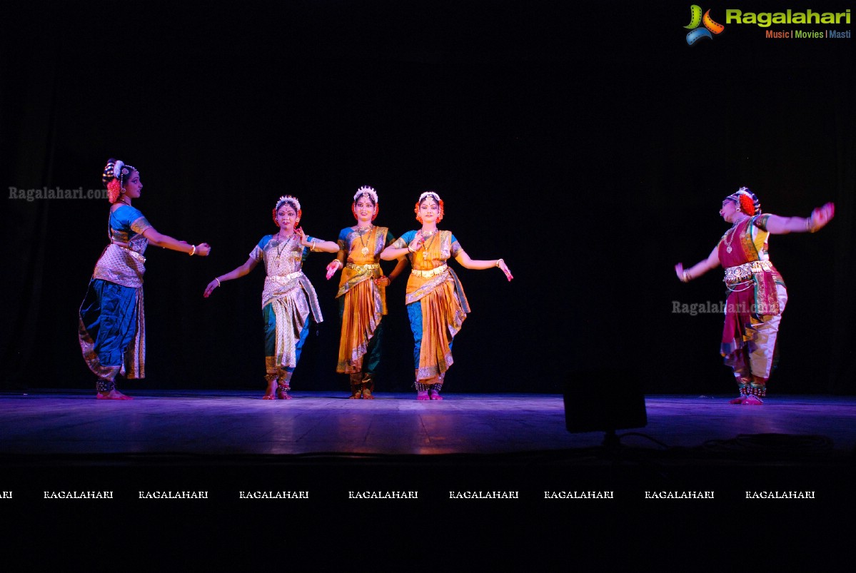 Desaraju Kiranmayi Kuchipudi Dance Performance at Ravindra Bharathi, Hyderabad