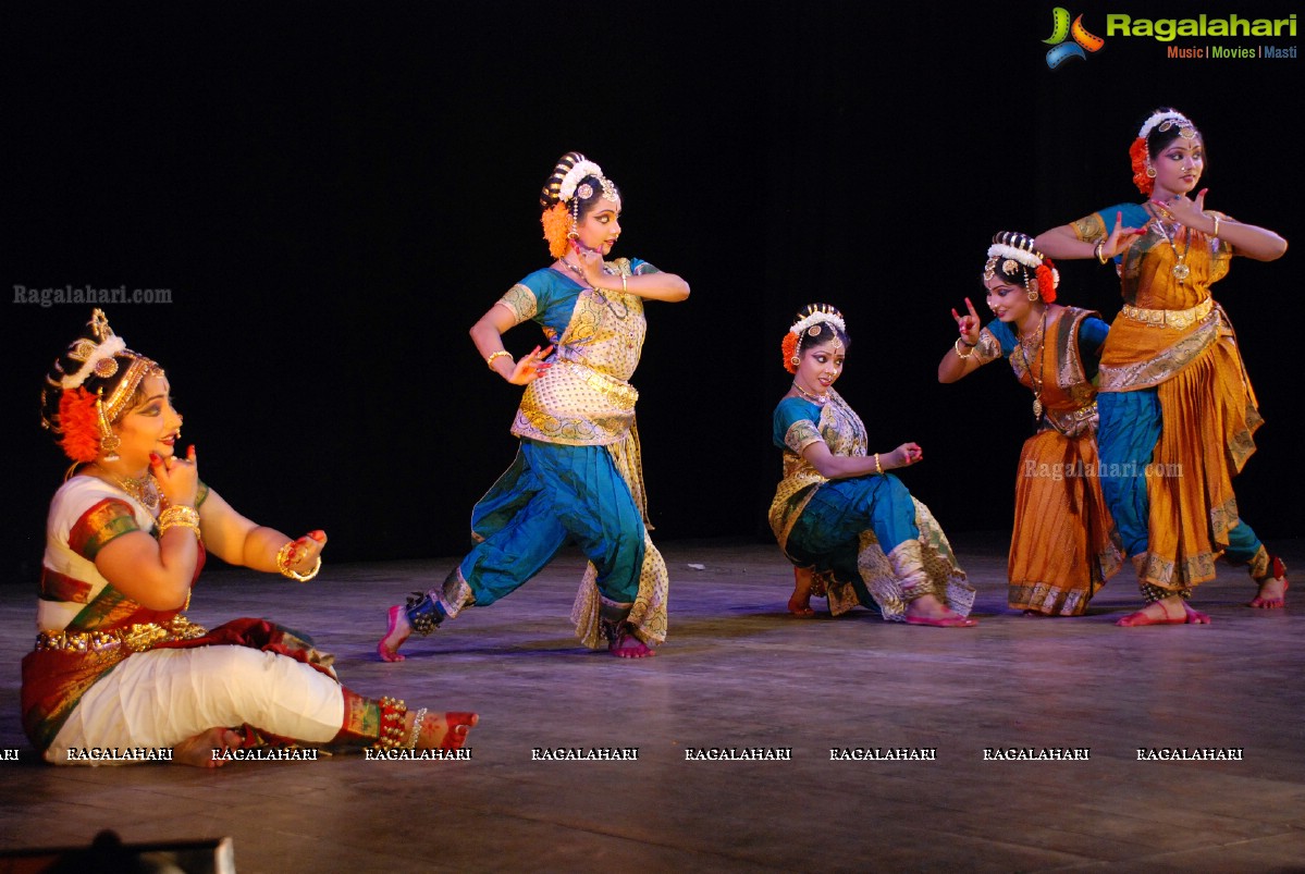 Desaraju Kiranmayi Kuchipudi Dance Performance at Ravindra Bharathi, Hyderabad