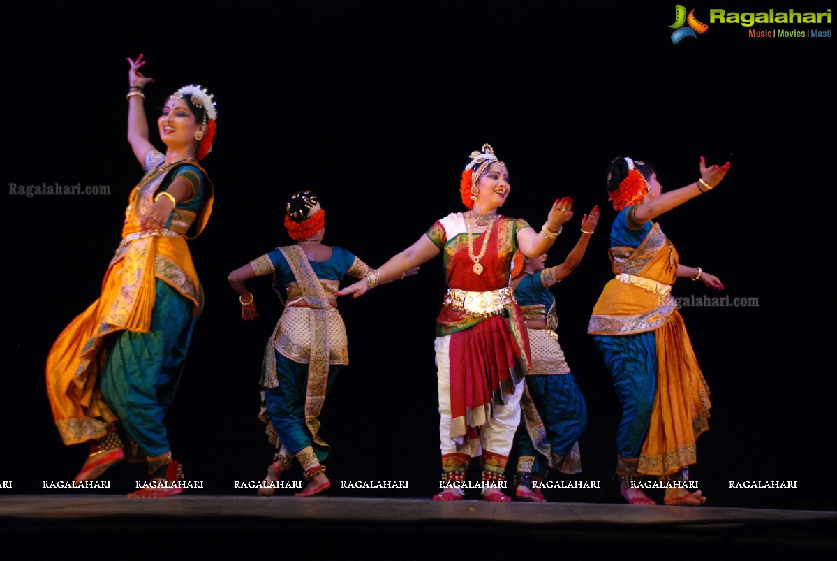 Desaraju Kiranmayi Kuchipudi Dance Performance at Ravindra Bharathi, Hyderabad