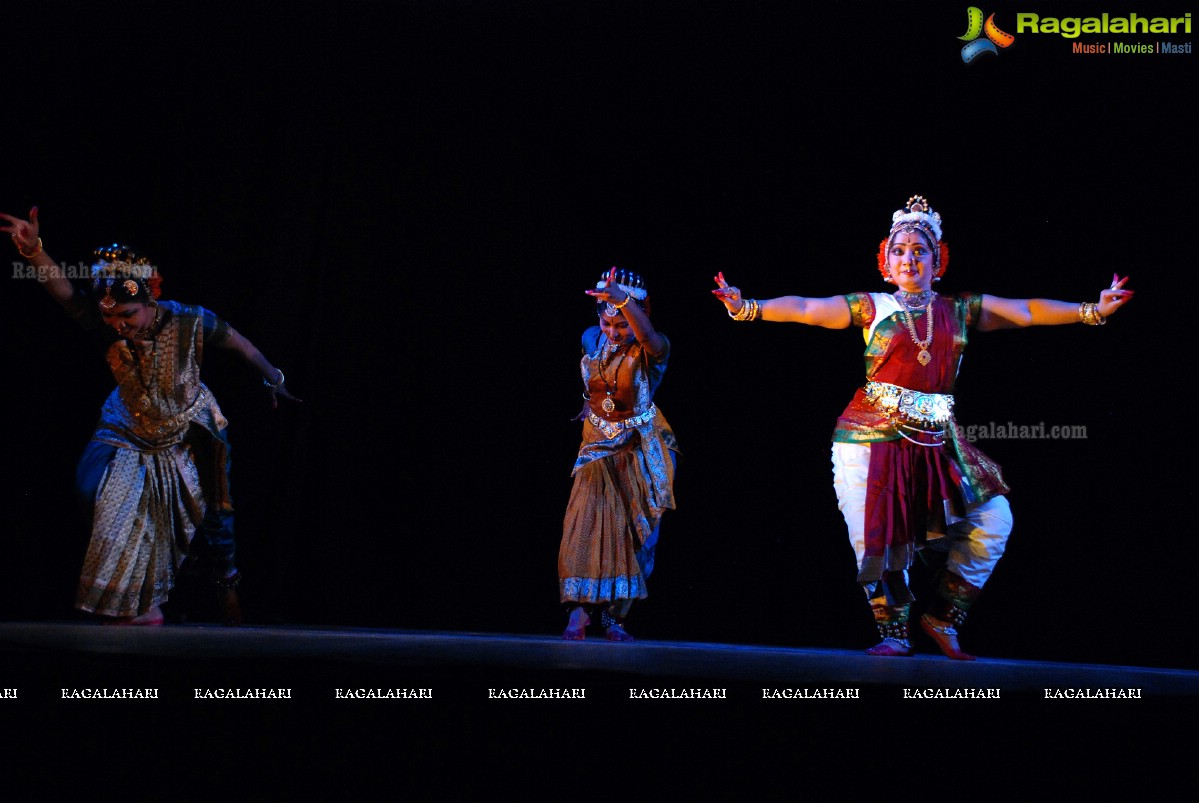 Desaraju Kiranmayi Kuchipudi Dance Performance at Ravindra Bharathi, Hyderabad