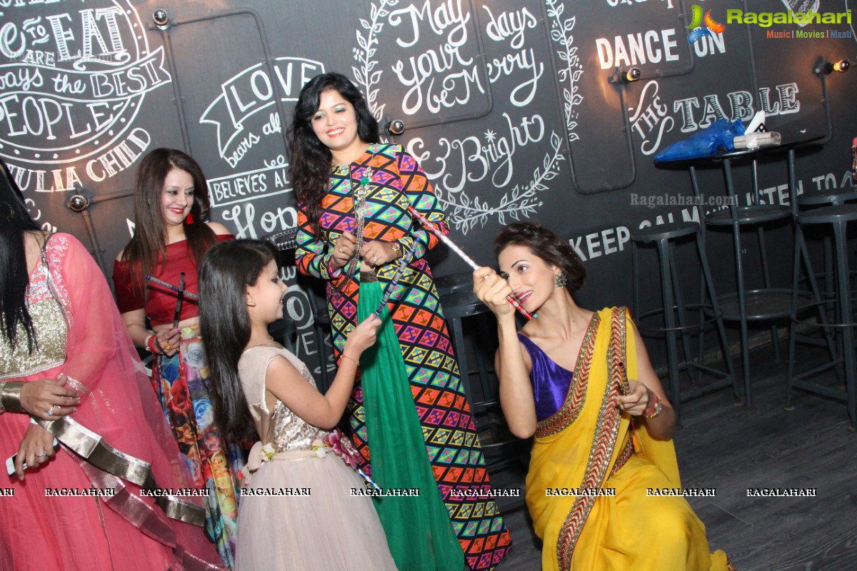 Dildar Dandiya 2015 Ticket Launch, Hyderabad