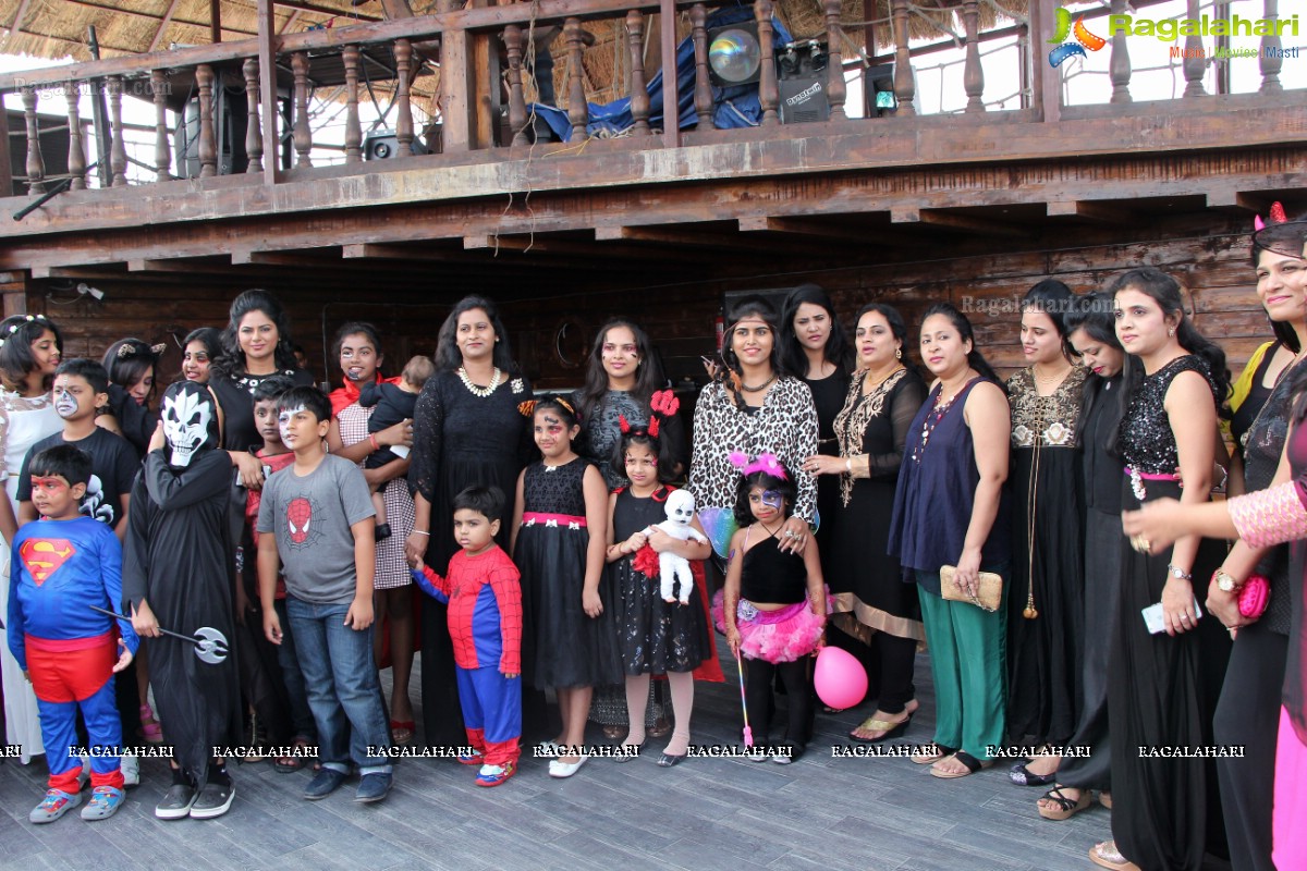 Divinos Ladies Club Halloween Party with Kids at Pirates Brew, Hyderabad