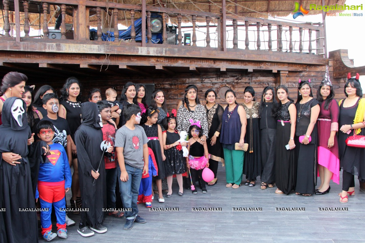 Divinos Ladies Club Halloween Party with Kids at Pirates Brew, Hyderabad