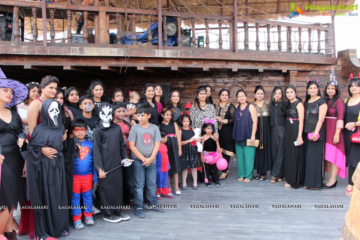 Divinos Ladies Club Halloween Party with Kids at Pirates Brew, Hyderabad