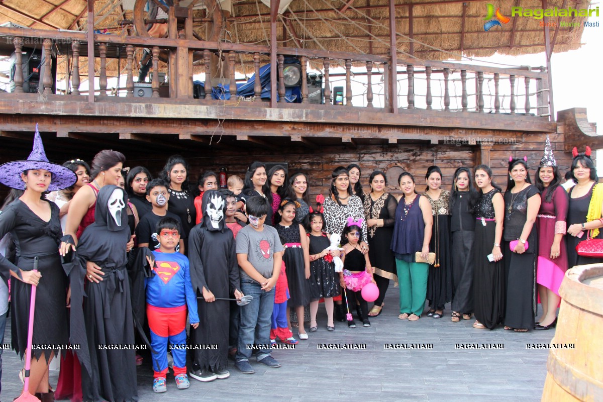 Divinos Ladies Club Halloween Party with Kids at Pirates Brew, Hyderabad