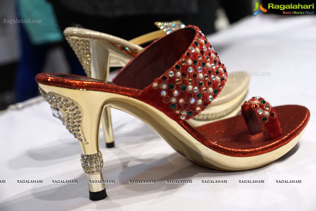 Centro Festive and Wedding Footwear Collection launched by Aafreen Rachel Vaz, Hyderabad