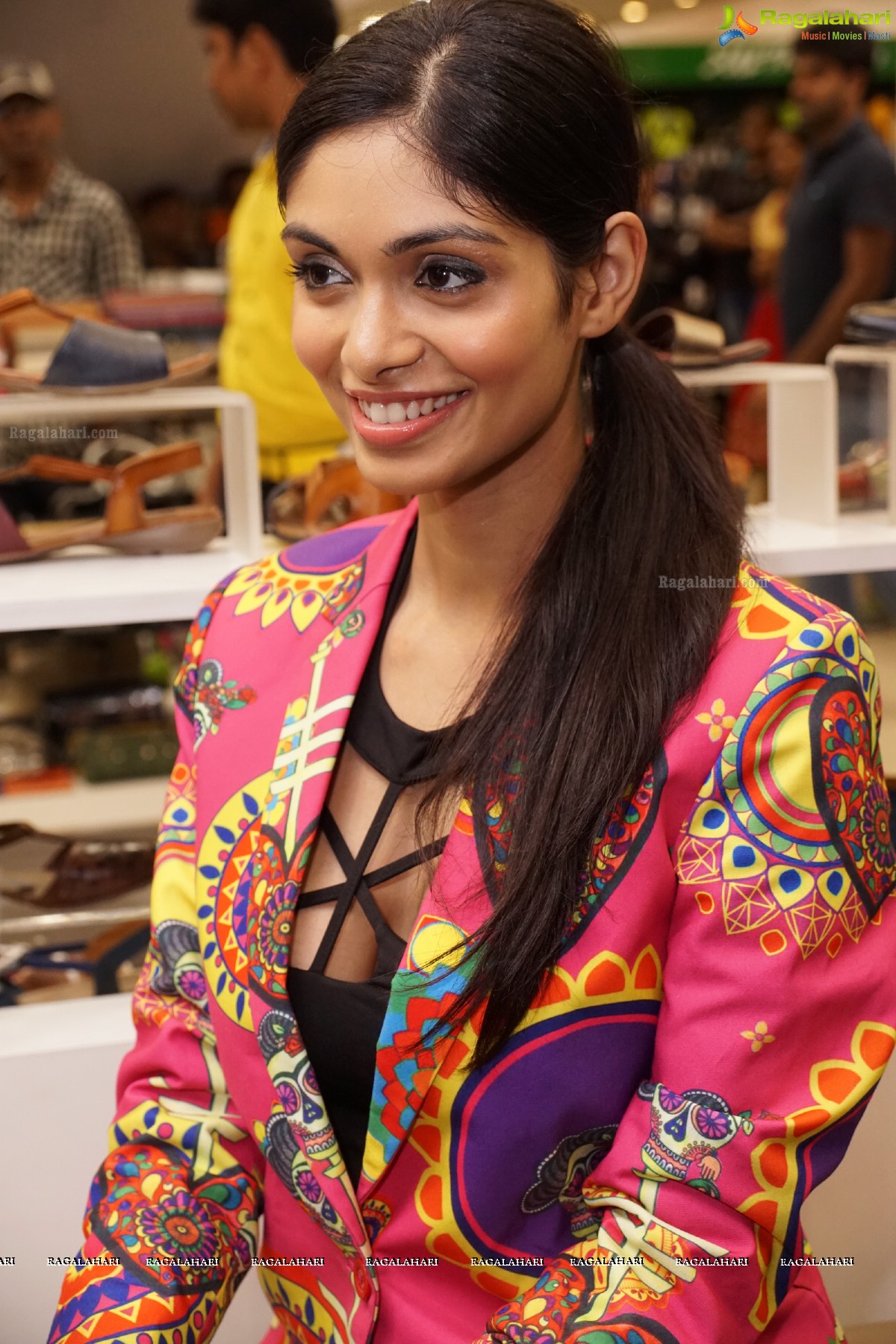 Centro Festive and Wedding Footwear Collection launched by Aafreen Rachel Vaz, Hyderabad