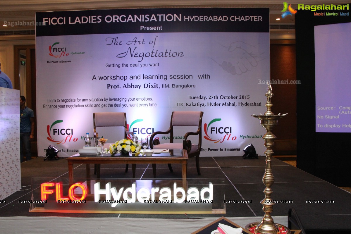 FLO’s Workshop and Learning Session on Art of Negotiation, Hyderabad