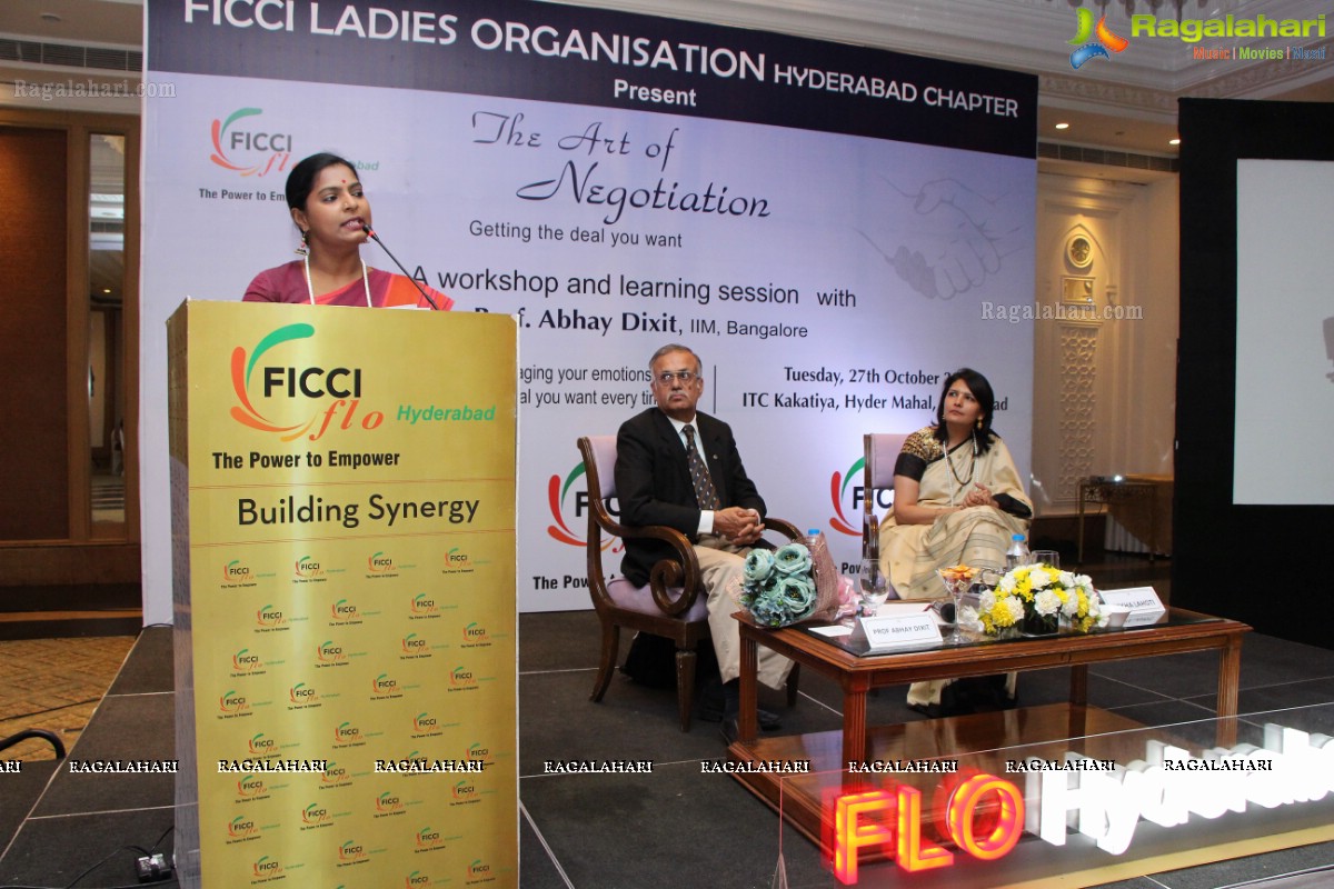 FLO’s Workshop and Learning Session on Art of Negotiation, Hyderabad