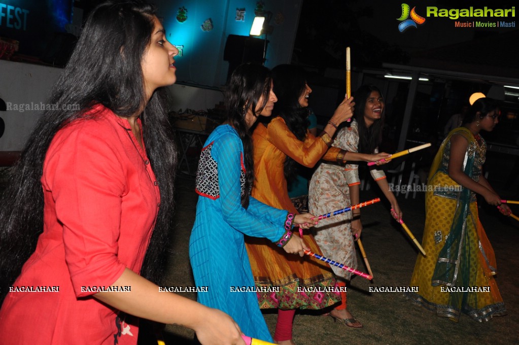 FNCC Dasara Dandiya Celebrations (Day 1), Hyderabad