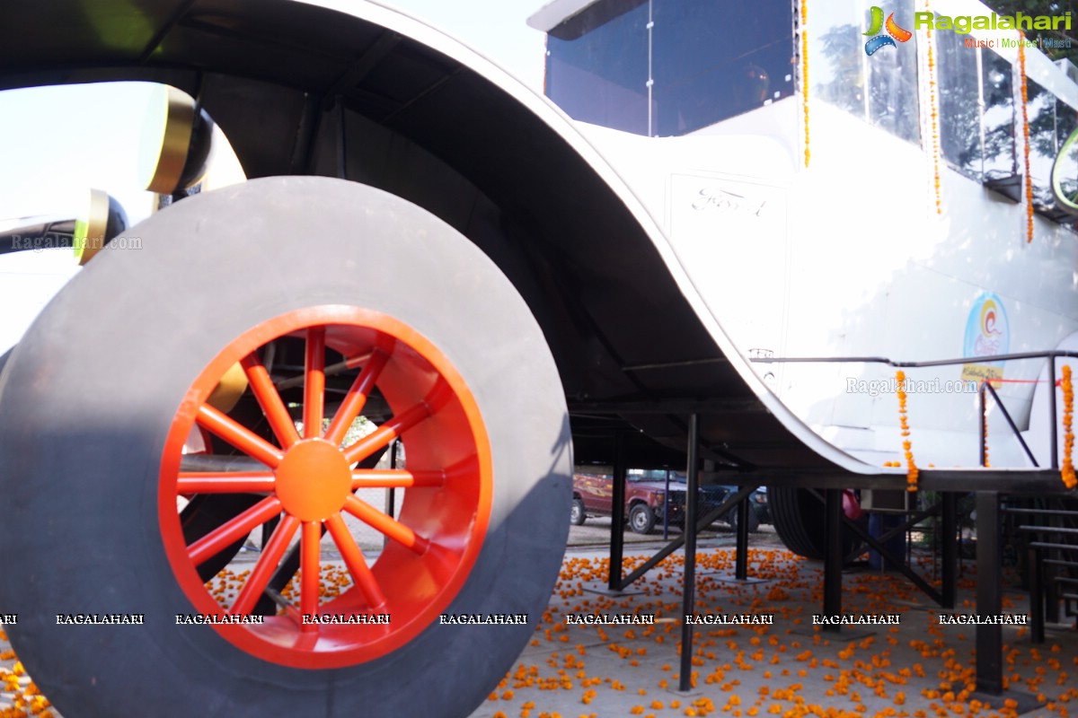 The Largest Stationery Art Car in the World at Sudha Cars Museum, Hyderabad