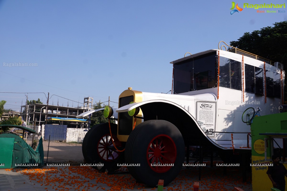 The Largest Stationery Art Car in the World at Sudha Cars Museum, Hyderabad