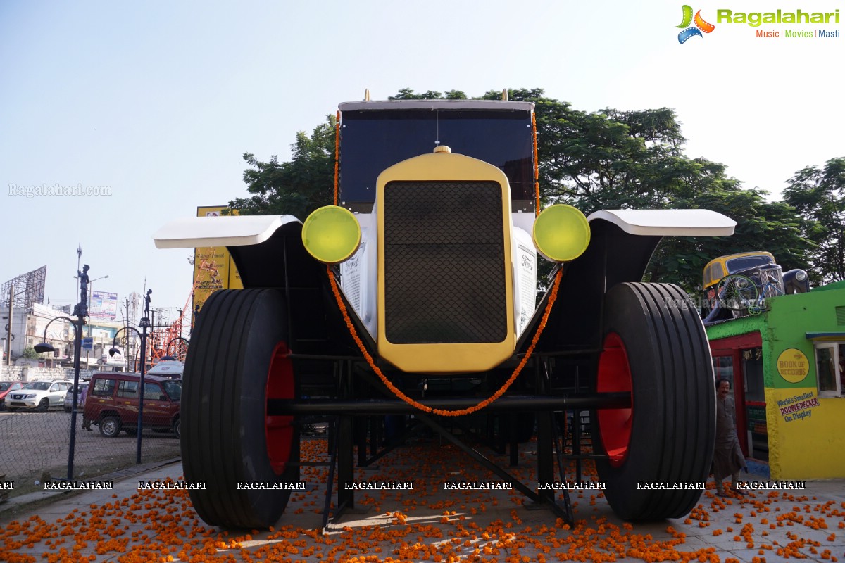 The Largest Stationery Art Car in the World at Sudha Cars Museum, Hyderabad